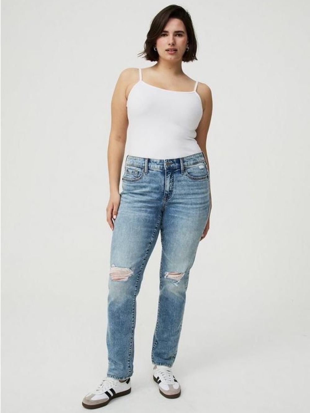 Torrid Perfect Boyfriend Mid-Rise Jean - Picture 2 of 4